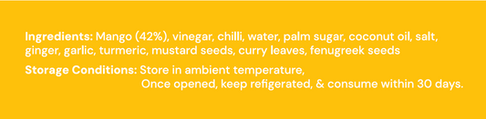 Mango Pulissery Hot Sauce