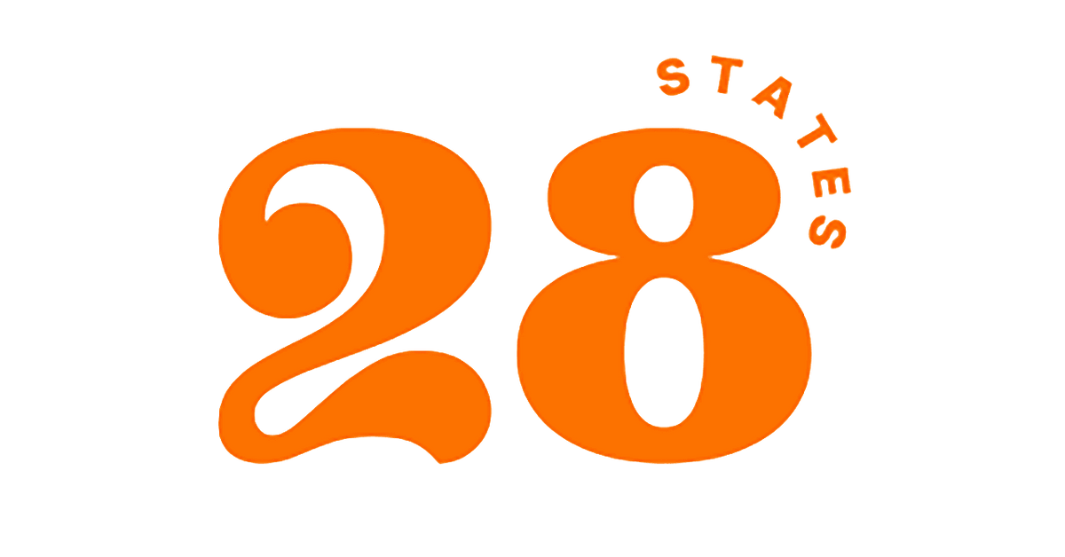 28 States brand imagery