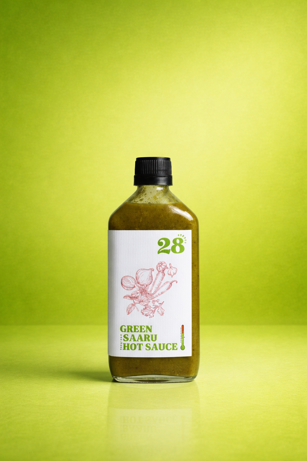 Green Saaru Hot Sauce