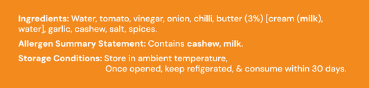 Butter Chicken Hot Sauce